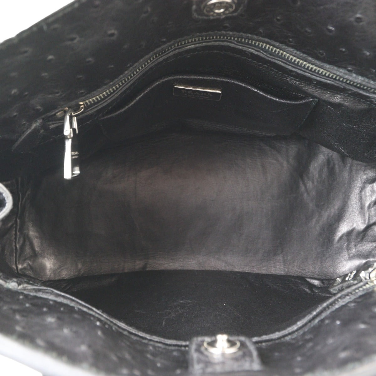 Prada Promenade Large Ostrich