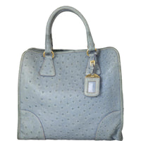Prada Double Bag Ostrich