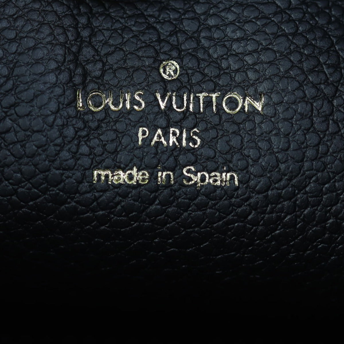 Louis Vuitton Double Zip Pochette Monogram Empreinte Interior Stamp