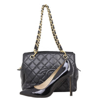 Chanel Petite Timeless Shopping Tote | Black