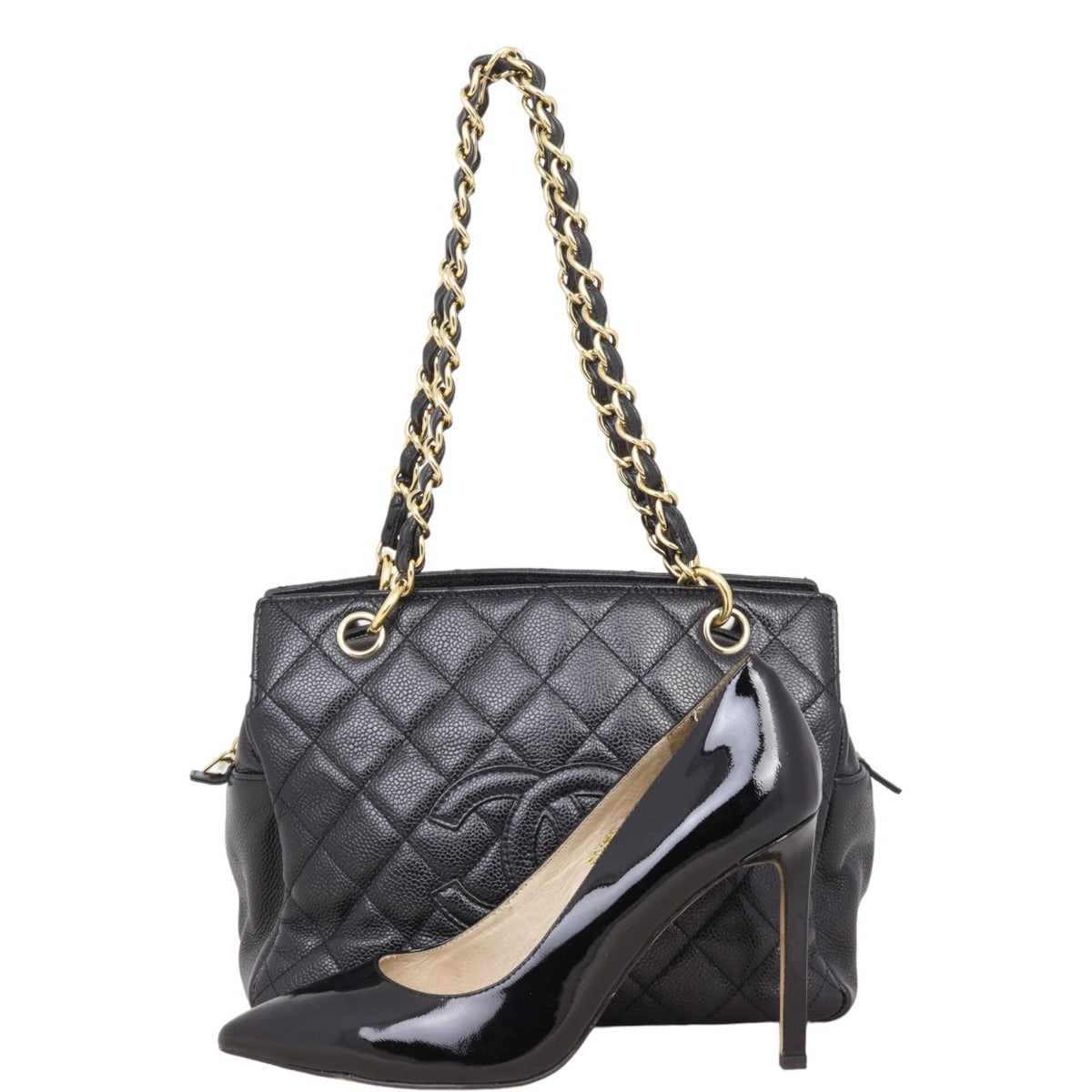 Chanel Petite Timeless Shopping Tote | Black