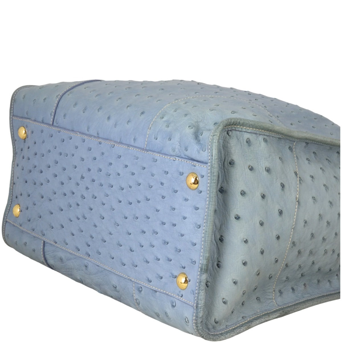 Prada Double Bag Ostrich