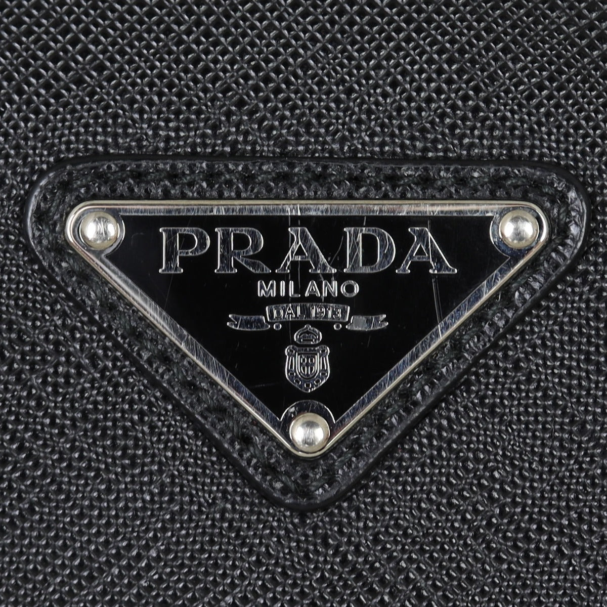 Prada Saffiano Lux Briefcase Hardware