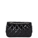 Chanel Classic Flap Mini Rectangular Bag Patent | Black SHW
