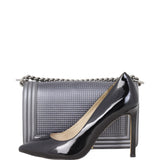 Chanel Boy Cube Old Medium Metallic