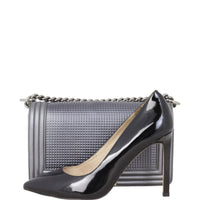 Chanel Boy Cube Old Medium Metallic