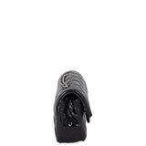 Chanel Classic Flap Mini Rectangular Bag Patent | Black SHW