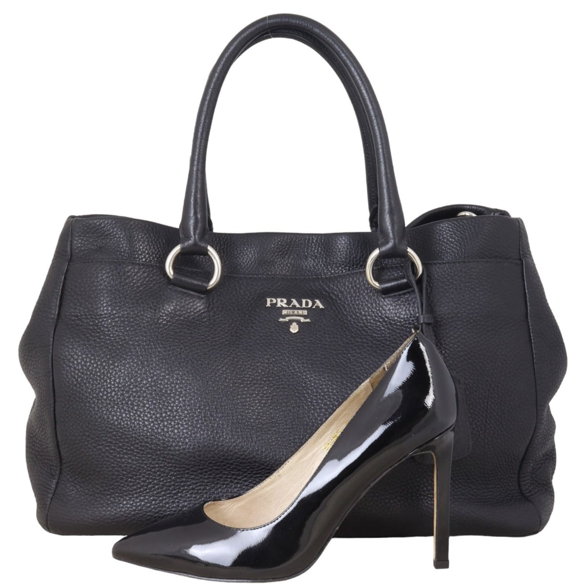 Prada Vitello Daino Tote