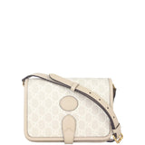 Gucci GG Supreme Interlocking G Flap Bag Mini