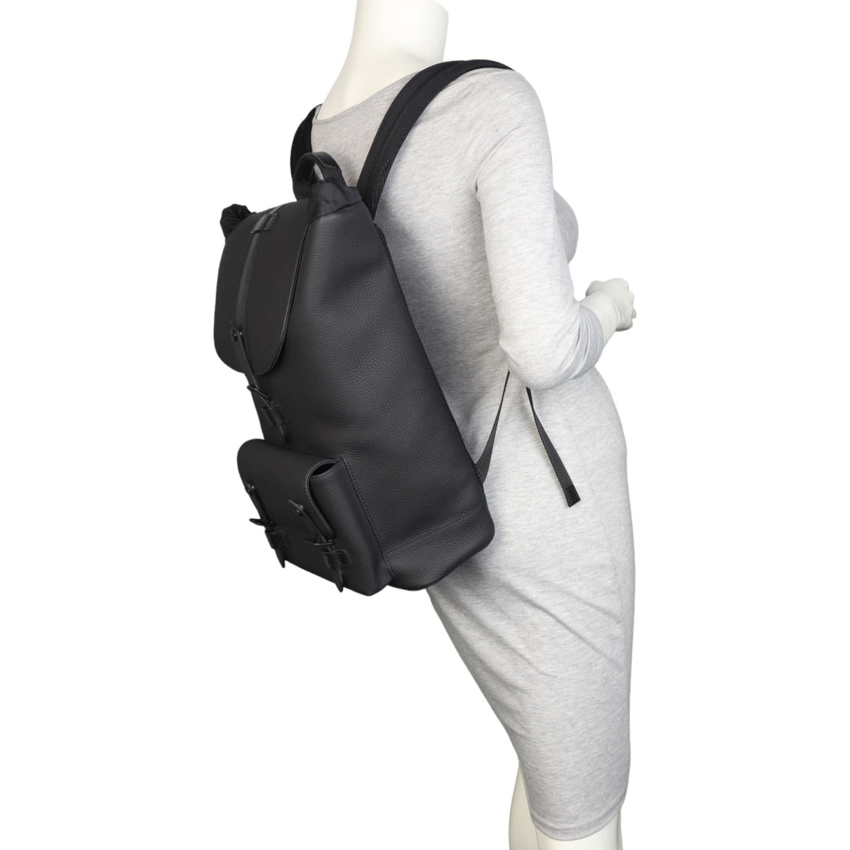 louis vuitton christopher slim backpack Louis Vuitton Christopher Slim Backpack Taurillon – Luxe.It.Fwd