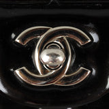 Chanel Classic Flap Mini Rectangular Bag Patent | Black SHW