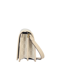 Gucci GG Supreme Interlocking G Flap Bag Mini