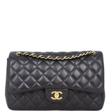 Chanel Classic Double Flap Jumbo | Black Diamond