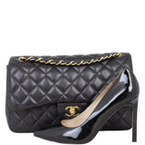 Chanel Classic Double Flap Jumbo | Black Diamond