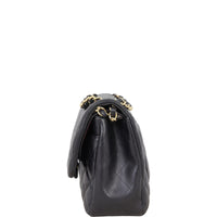Chanel Classic Double Flap Jumbo | Black Diamond