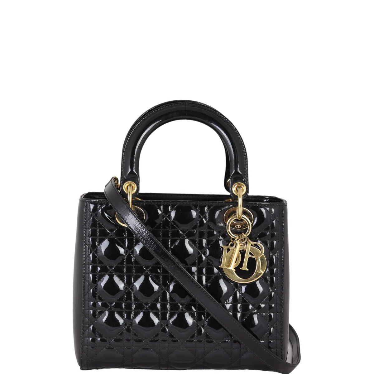 Dior Lady Dior Medium Patent