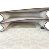 Gucci GG Supreme Interlocking G Flap Bag Mini