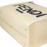 Fendi Sunshine Shopper Medium Raffia