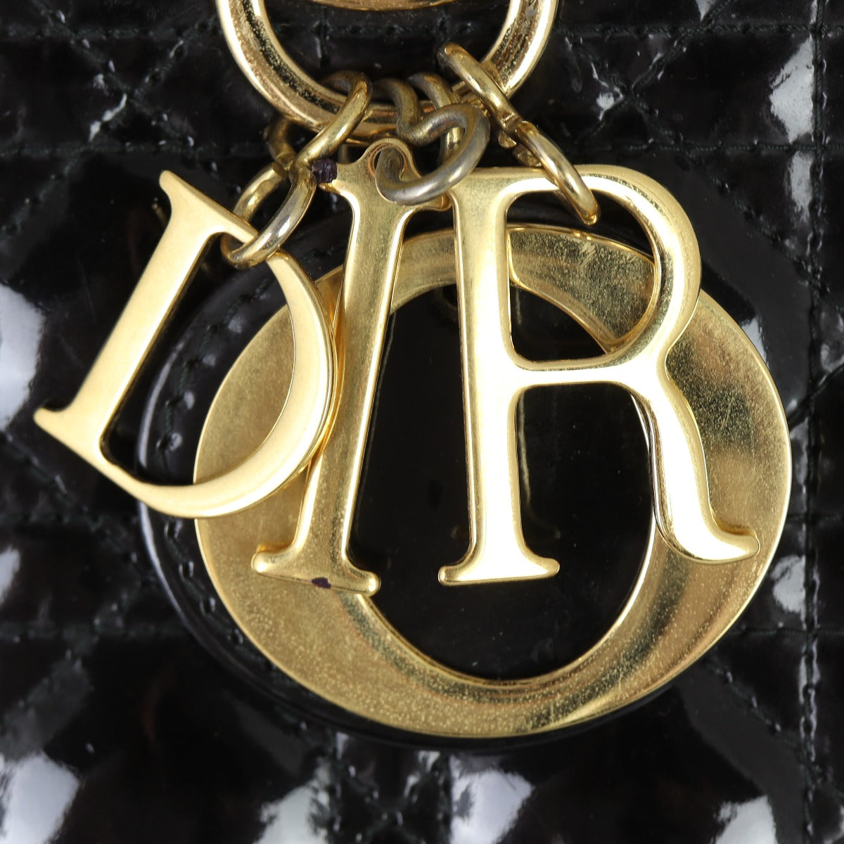 Dior Lady Dior Medium Patent