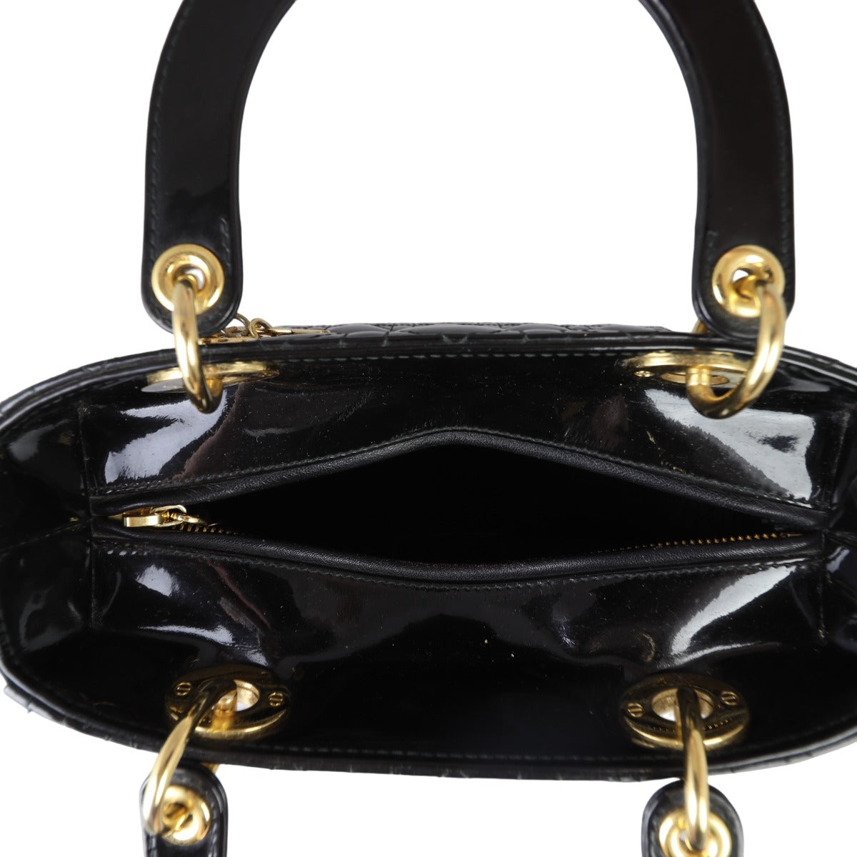 Dior Lady Dior Medium Patent