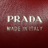 Prada Saffiano Cuir Double Bag Medium Interior Stamp