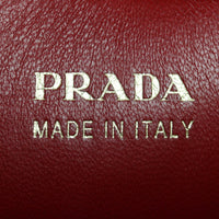 Prada Saffiano Cuir Double Bag Medium Interior Stamp