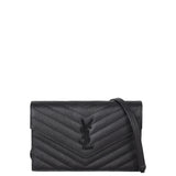 Saint Laurent Cassandre Envelope Chain Wallet