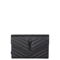 Saint Laurent Cassandre Envelope Chain Wallet