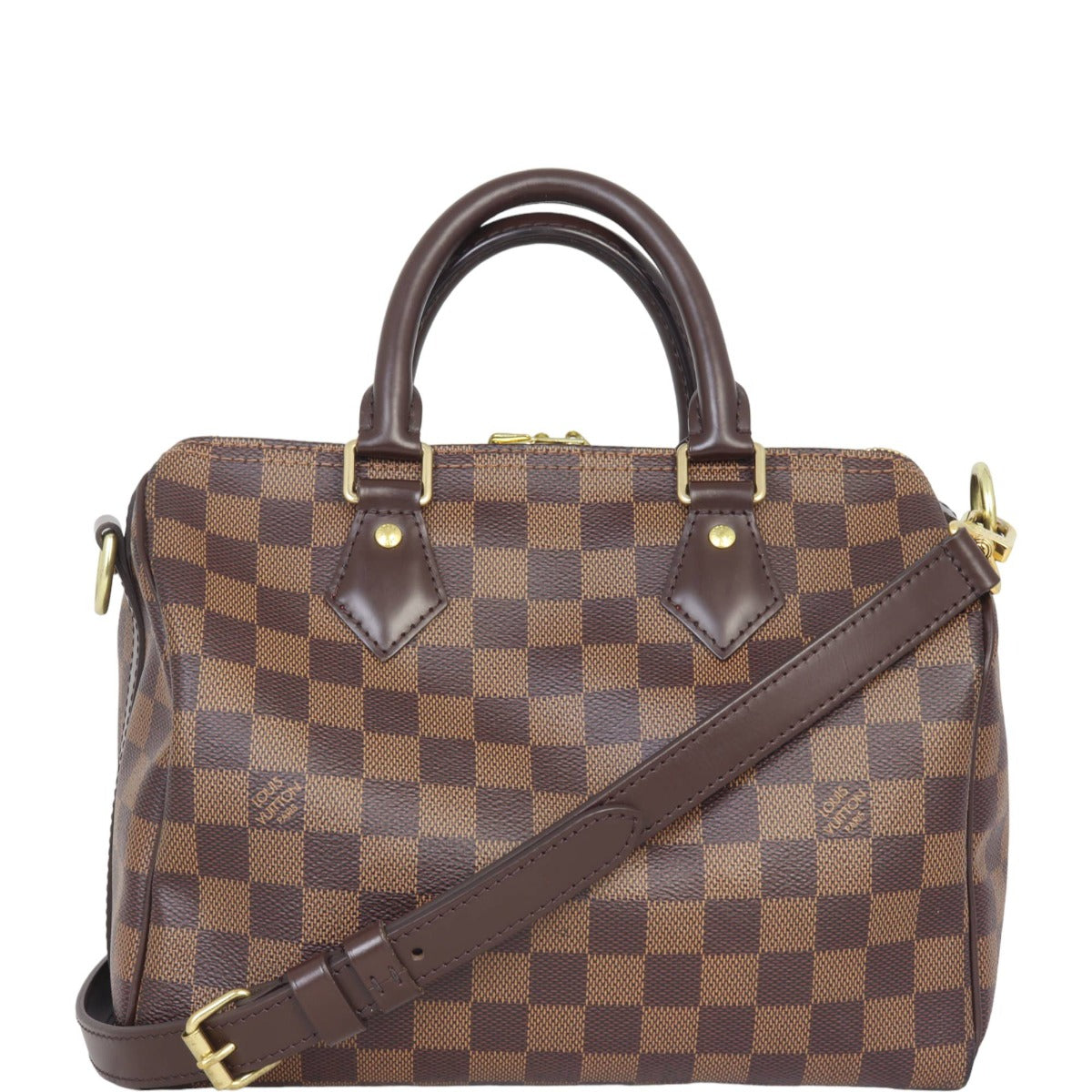 Louis Vuitton Speedy 25 Bandouliere Damier Ebene