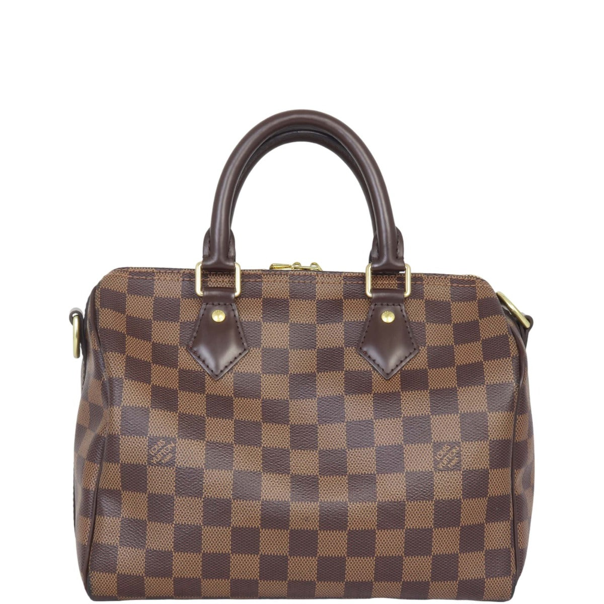 Louis Vuitton Speedy 25 Bandouliere Damier Ebene