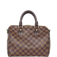 Louis Vuitton Speedy 25 Bandouliere Damier Ebene
