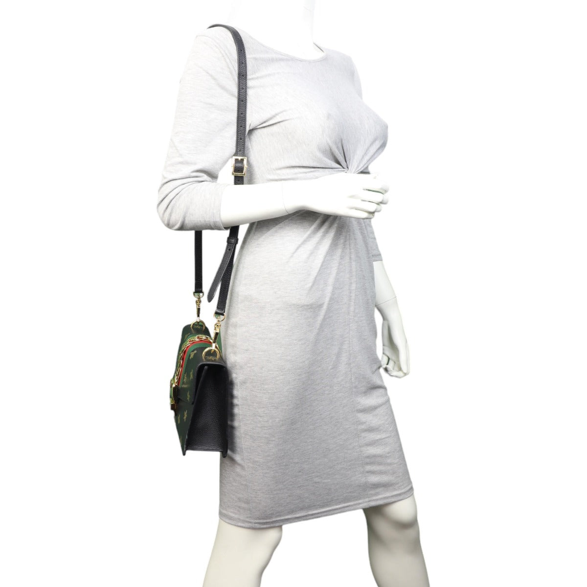 Gucci Sylvie Bee Stars Small Shoulder Bag