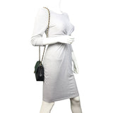 Chanel CC Single Flap Bag | Black Lambskin