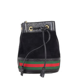 Gucci Ophidia Suede Bucket Bag Mini