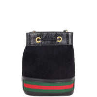 Gucci Ophidia Suede Bucket Bag Mini