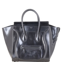 Celine Mini Luggage Tote Patent
