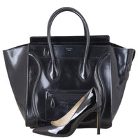 Celine Mini Luggage Tote Patent