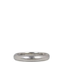 Tiffany & Co Together Milgrain Platinum 4mm Band Ring