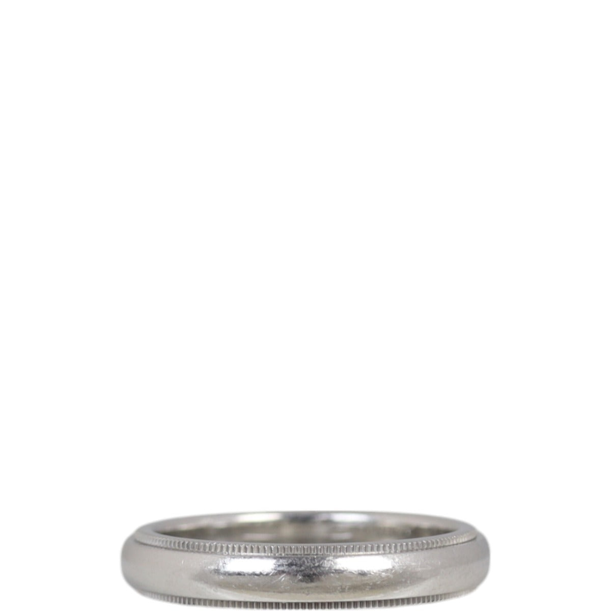 Tiffany & Co Together Milgrain Platinum 4mm Band Ring