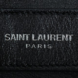 Saint Laurent Monogram Kate Studded Clutch Interior Stamp