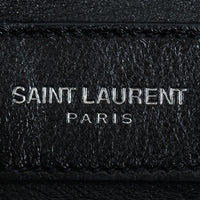 Saint Laurent Monogram Kate Studded Clutch Interior Stamp