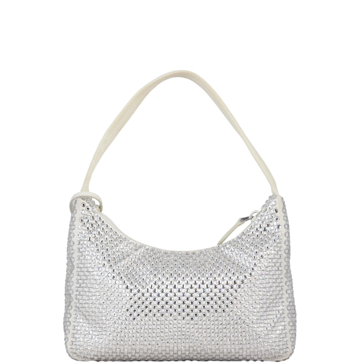 Prada Re-Edition 2000 Satin Crystal Mini Bag