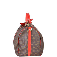 Louis Vuitton Keepall Bandouliere 50 Monogram Coquelicot