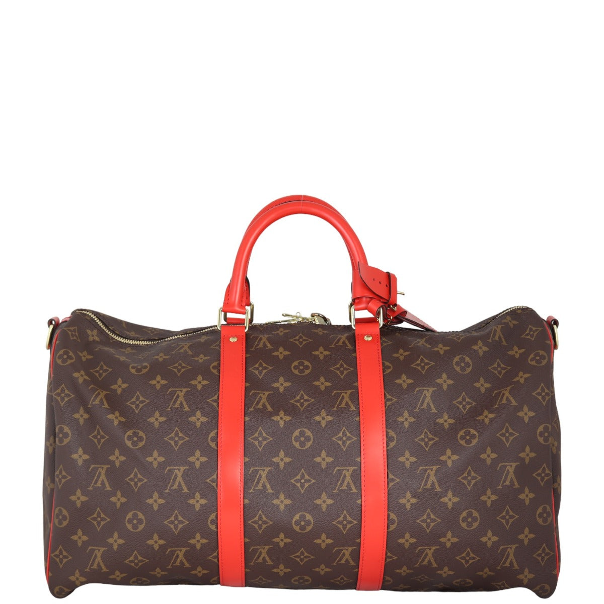 Louis Vuitton Keepall Bandouliere 50 Monogram Coquelicot