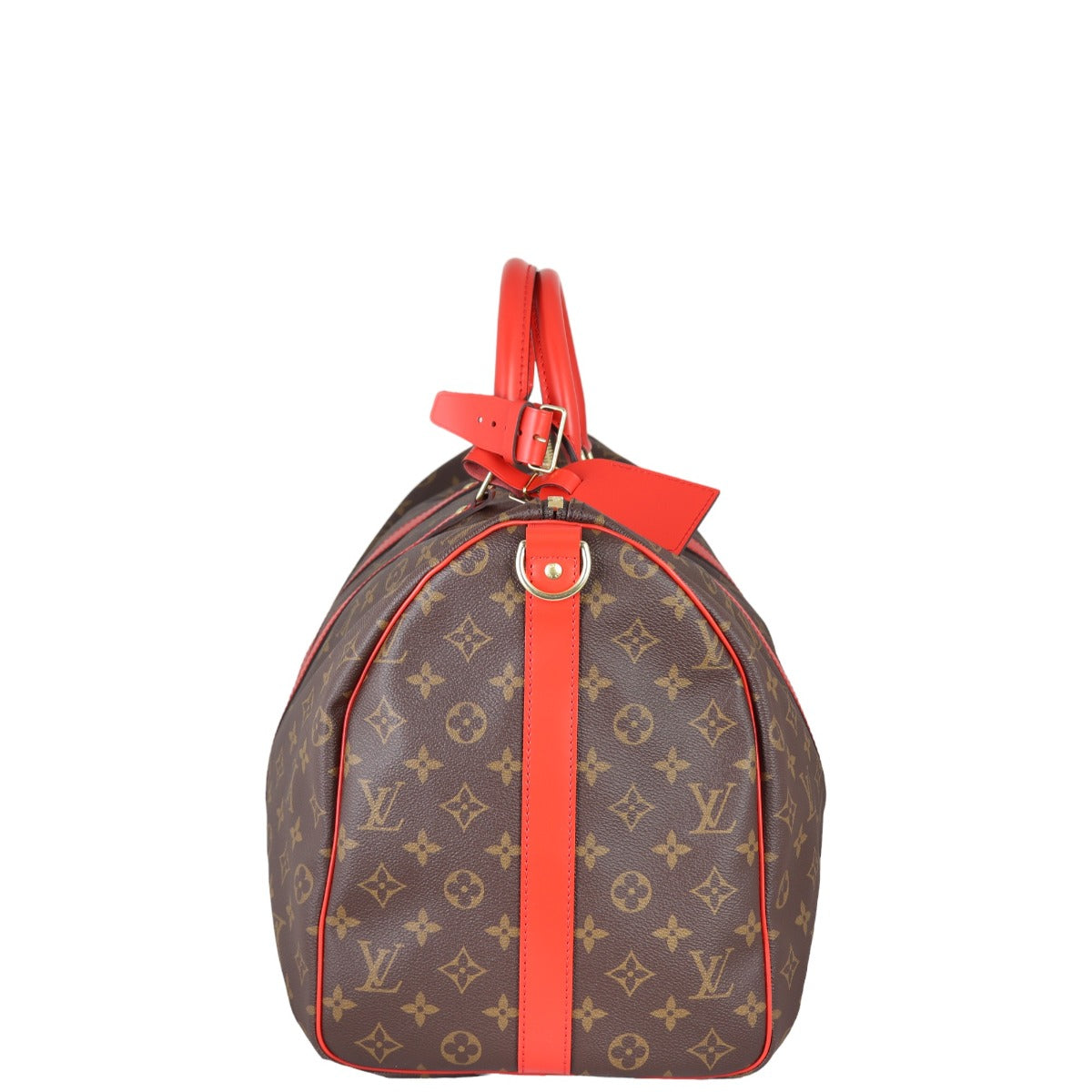 Louis Vuitton Keepall Bandouliere 50 Monogram Coquelicot