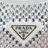 Prada Re-Edition 2000 Satin Crystal Mini Bag