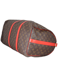 Louis Vuitton Keepall Bandouliere 50 Monogram Coquelicot