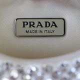 Prada Re-Edition 2000 Satin Crystal Mini Bag