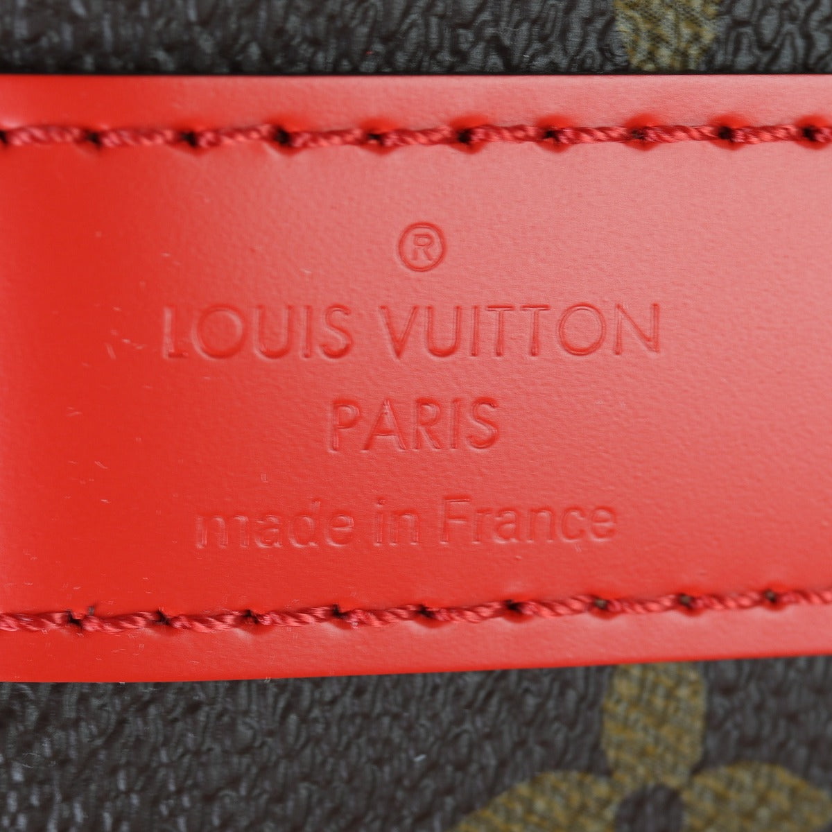 Louis Vuitton Keepall Bandouliere 50 Monogram Coquelicot