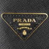 Prada Saffiano Lux Galleria Double Zip Tote Medium Hardware